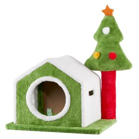 Cat House Christmas Tree - Cat Climbing Frame