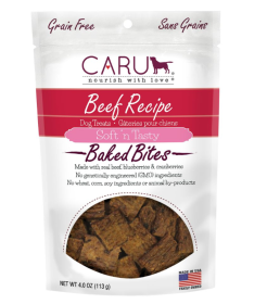 CARU Soft 'n Tasty Beef Recipe Bites for Dogs