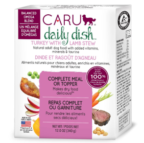 CARU Daily Dish Turkey With Lamb Stew for Dogs