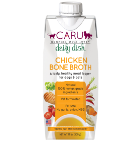 CARU Daily Dish Chicken Bone Broth for Dogs & Cats