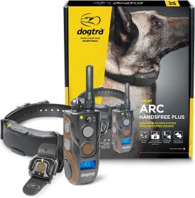 Dogtra ARC HANDSFREE PLUS E-Collar with Boost & Lock | 3/4 Mile Range, Waterproof