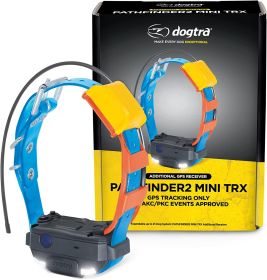 Dogtra PATHFINDER2 MINI GPS Dog Tracking Collar - Blue, 4-Mile Range