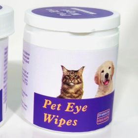 3-in-1 Pet Finger Wet Wipes For Dogs & CatsTeeth Cleaning Wipes, Breath Freshener DentalFinger Wipes Soft, For Eyes, Ears, Dental CarePack Of 50