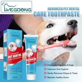 Pet Toothpaste for Fresh Breath and Oral Care (Edible Formula for Dogs & Cats)