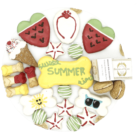 Summer Dog Treats Gift Box – 21 Handcrafted Seasonal Treats