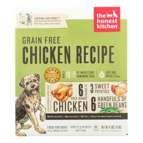 The Honest Kitchen Force - Grain Free Chicken Dog Food - 4 lb