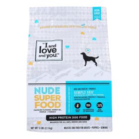 I and Love and You Simply Sea Dog Dry Food - 5 lb Bag