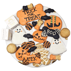 Halloween Dog Treats Gift Box – 23 Spooky-Themed Gourmet Treats