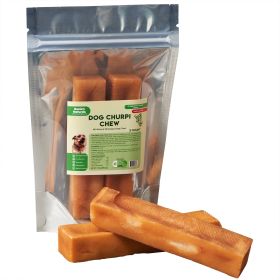 Dog Churpi Chew - 100% Natural Himalayan Yak Cheese Chews (Medium, 5.5 oz, 2 Count)