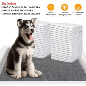 40Pcs Super Absorbent Dog Training Pads - Leak-Proof, Odor Control, and Quick Dry