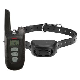 Dog Training Collar, Rechargeable, IP67 Waterproof, 1640FT Range, 3 Modes - Beep, Vibration, Shock