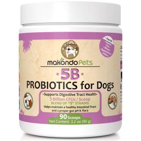 MOKAI 5B Probiotics for Dogs - Digestive & Gut Health Support