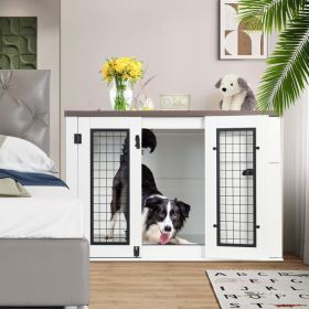 Furniture Style Wooden Dog Cage