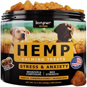 Hemp Calming Treats for Dogs - Stress & Anxiety Relief