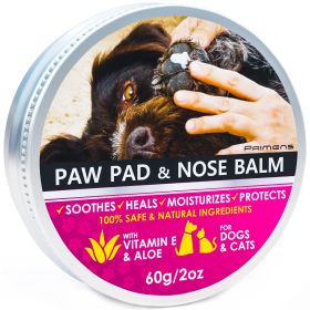 Natural Dog Paw Balm Dog Paw Protection for Hot Pavement Dog Paw Wax 2 oz