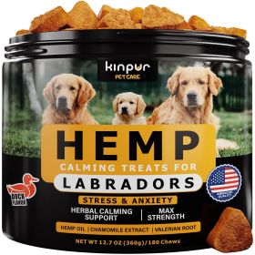 Hemp Calming Treats for Labradors - Skin & Coat Health Support