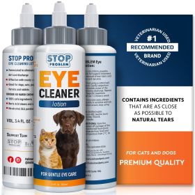 All Pets Eye Wash Drops – Pink Eye Relief & Tear Stain Remover