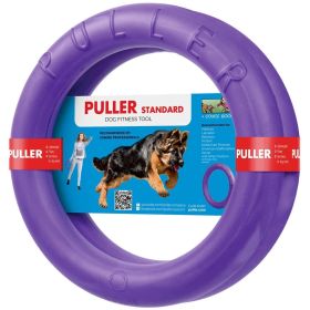 Puller Outdoor Dog Ring Toys - Fetch Toy for Large Dogs (2 Rings)