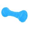 Dog Fetch Toy - Outdoor Barbell Floating Toy for All Breeds (Blue)