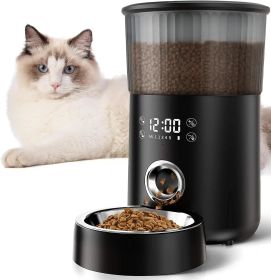 Smart Automatic Pet Feeder with Timer & Portion Control for Cats & Dogs