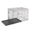 36" Folding Steel Pet Kennel - Cat & Dog Crate Playpen