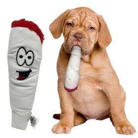 Jay the Joint 420 Dog Toy - Funny Canvas Squeaky Toy for Dogs