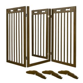 60"x36" Dog Gate - Adjustable Pet Safety Barrier