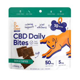 D Oh Gee CBD Daily Duck & Pumpkin Bites - 150MG CBD (30 Count)