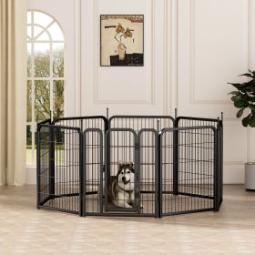 Collapsible Dog Play Pen for Indoor & Outdoor Use - Portable & Safe