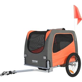 VEVOR Dog Bike Trailer, Supports up to 66 lbs