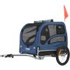 VEVOR Dog Bike Trailer (100 lbs Capacity, Easy Folding)