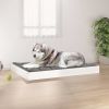 White Solid Wood Pine Dog Bed (40"x29.1"x3.5")