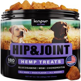 Hemp Hip & Joint Treats for Dogs - Glucosamine, MSM & Chondroitin