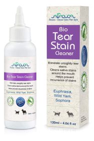 Tear Stain Remover - Natural Eye Cleaner for Dogs & Cats (26 Dead Sea Minerals)