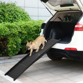 Folding Dog Ramp - Lightweight, Portable Ramp with Non-Slip Surface (60.2"x15.7")