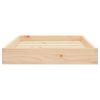 Solid Wood Pine Dog Bed (28.1"x21.3"x3.5")