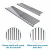 2 Pack Dog Combs with Rounded Ends - Stainless Steel Grooming Tool for Cats & Dogs