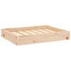 Solid Wood Pine Dog Bed - 24.2"x19.3"x3.5"