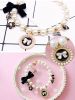 Luxurious Pearls Pet Collar - Decorative Necklace for Small Cat & Dog (Adjustable 10-12 inches)