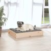 Solid Wood Pine Dog Bed - 24.2"x19.3"x3.5"