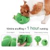 Snuffle Broccoli Dog Puzzle Toy - Interactive IQ Feeding Toy