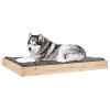 Solid Pine Wood - Dog Bed (40"x29.1"x3.5")