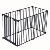 150" Adjustable Safety Gate with 6 Panels for Play Yards and Doorways