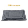 Comfortable Fleece Dog Bed Mat - Reversible Crate Carpet (S Size)