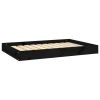 Black Dog Bed - Solid Pine Wood (36"x25.2"x3.5")