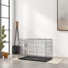 36" Folding Steel Pet Kennel - Cat & Dog Crate Playpen