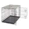 36" Folding Steel Pet Kennel - Cat & Dog Crate Playpen