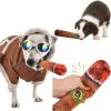 Plush Cigar Squeaky Dog Toys - Funny Cute Dog Gifts