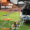 VEVOR Dog Stair for Cars (4-Step Folding Steps, Aluminum, 250 lbs Capacity)