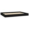 Dog Bed Black - Solid Wood Pine (40"x29.1"x3.5")